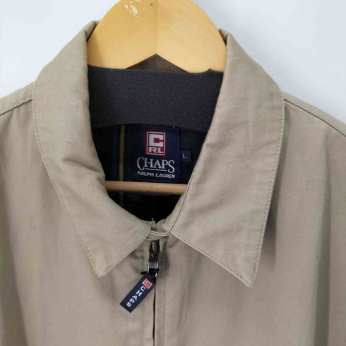 チャップスラルフローレン CHAPS RALPH LAUREN 90S スイングトップ スポーツジャケット ジップブルゾン メンズ JPN:L