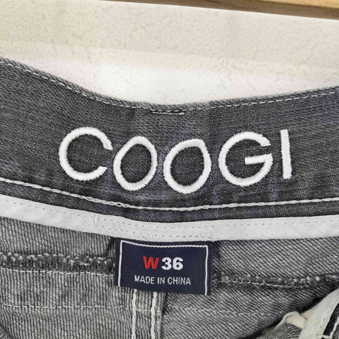 クージー COOGI ROYAL DENIM 刺繍デザイン 先染めデニムショーツ BBOY メンズ W36