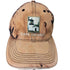 TRIANGLE SPORT HEADWEAR スクエアワッペンタイダイ6パネルキャップ メンズ