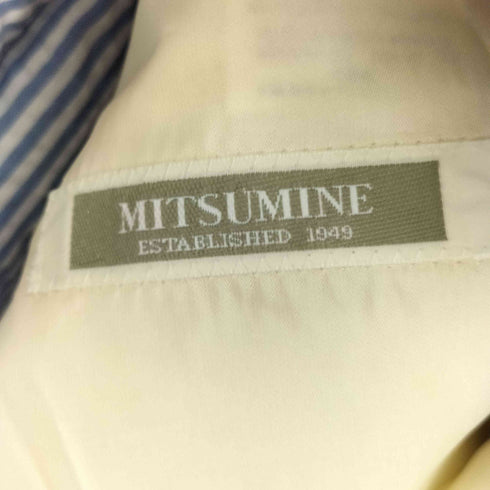 ミツミネ MITSUMINE シアサッカーストライプテーラードジャケット メンズ JPN:L
