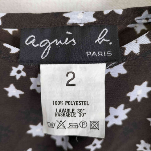 アニエスベー agnes b. 90-2000s 花柄キャミワンピース レディース JPN:2