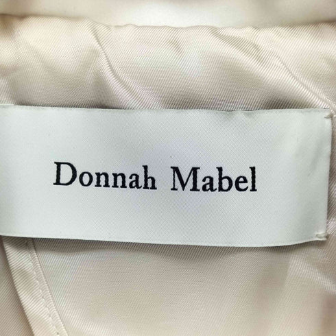 DONNAH MABEL ショートスリーブロングジャケット レディース