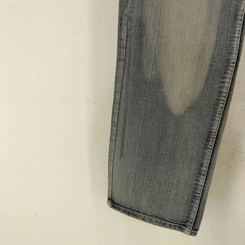 PAG JEANS DEATH KNIGHT スカル ストレートデニムパンツ メンズ