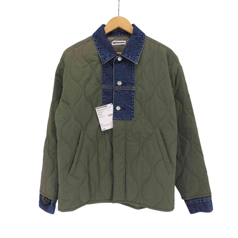 SOFTHYPHEN DENIM MIX QUILTED JACKET メンズ 01