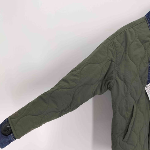 SOFTHYPHEN DENIM MIX QUILTED JACKET メンズ 01