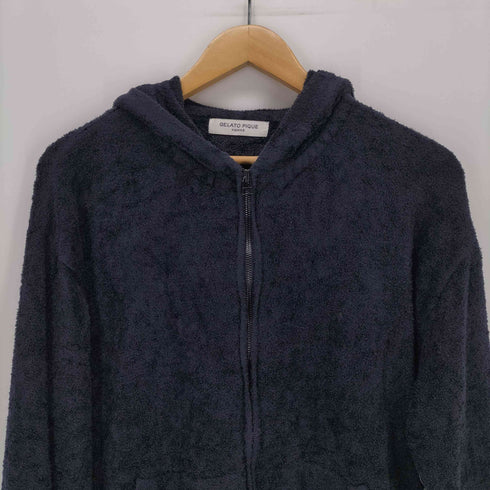ジェラートピケオム Gelato Pique Homme 調温スム ジップパーカ メンズ JPN:L
