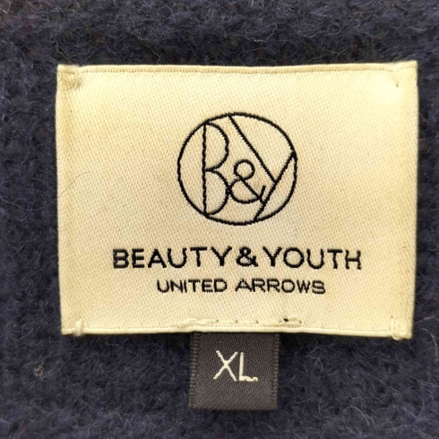 ビューティーアンドユースユナイテッドアローズ BEAUTY & YOUTH UNITED ARROWS スーパージーロン ウール クルーネック ニット メンズ