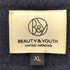 ビューティーアンドユースユナイテッドアローズ BEAUTY & YOUTH UNITED ARROWS スーパージーロン ウール クルーネック ニット メンズ