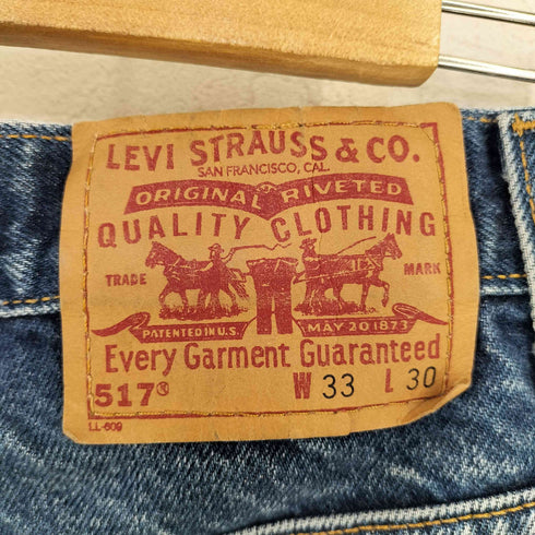リーバイス Levis 00s MADE IN USA 517 BOOT CUT ジッパーフライブーツカットデニム メンズ W33 L30
