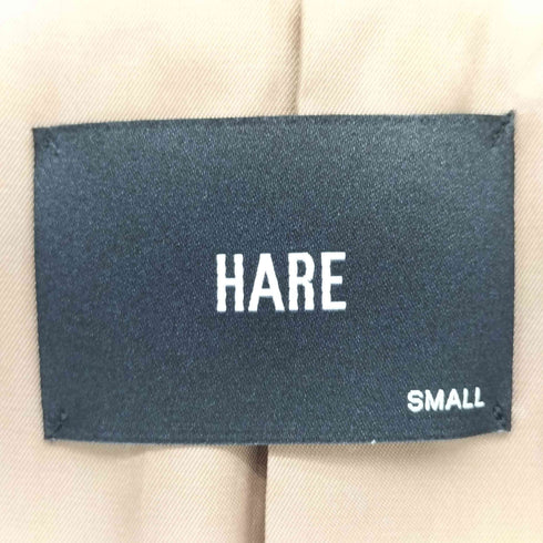 ハレ HARE シンセティックレザーコンビトレンチコート メンズ JPN:S
