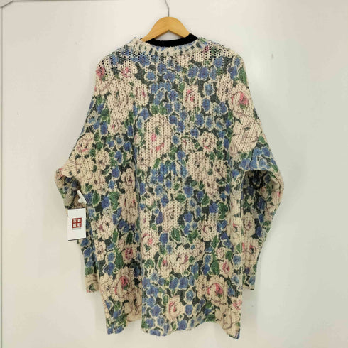 ザラ ZARA 花柄 ローゲージニット レディース import:L