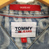 トミージーンズ tommy jeans SKATE FIT ジャガード デニム シャツ メンズ import:L