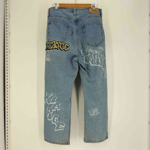 エクストララージ XLARGE 23AW GRAFFITI DENIM PANTS グラフィティ デニムパンツ メンズ 34