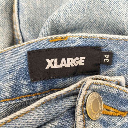エクストララージ XLARGE 23AW GRAFFITI DENIM PANTS グラフィティ デニムパンツ メンズ 34