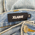 エクストララージ XLARGE 23AW GRAFFITI DENIM PANTS グラフィティ デニムパンツ メンズ 34