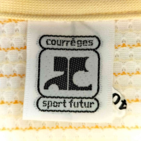 クレージュ courreges ロゴワッペン トラックジャケット レディース FR:40