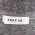 フレイアイディー FRAY I.D 24AW ワイドオフショルダープルオーバー レディース FREE