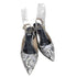 CAVALLI CLASS MADE IN ITALY パイソン柄 VIBRAMソール ヒールパンプス レディース JPN:39