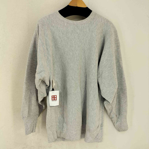 チャンピオン Champion 90s 刺繍タグ MADE IN USA 袖目あり フロント2段プリント 霜降りスウェット ホッケー メンズ import:XL