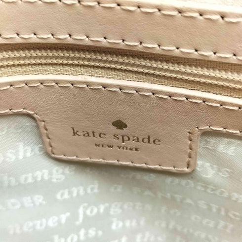 ケイトスペードニューヨーク kate spade NEW YORK ロゴプレート 編み込み トート バッグ レディース