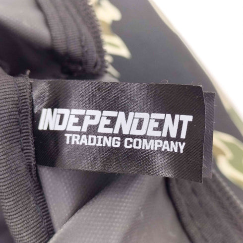 インディペンデント INDEPENDENT カモ柄ボストンバッグ メンズ