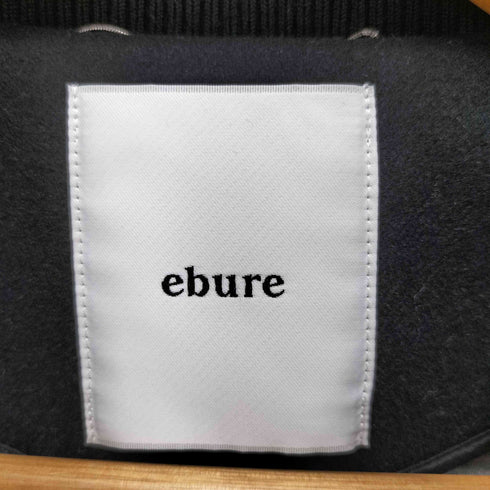 エブール ebure フルジップアップボンディングコート レディース 36