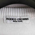 ロデオクラウンズワイドボウル RCWB/RODEO CROWNS WIDE BOWL スクリプトデニムロゴニットトップス レディース FREE