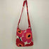 マリメッコ marimekko ウニッコレッド キャンバスショルダーバッグ レディース
