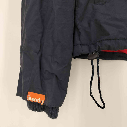スーパードライ Superdry 極度乾燥(しなさい) Hooded polar windcheater Jacket メンズ import:L