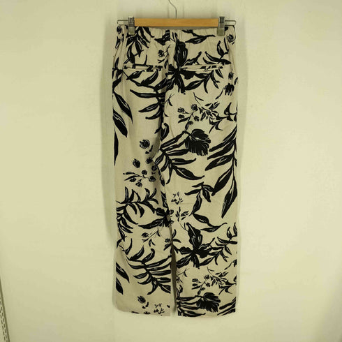 アーバンリサーチドアーズ URBAN RESEARCH DOORS 24ss リネンレーヨンリーフプリントパンツ レディース JPN:M