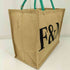 FORTNUM&MASON 生分解性ジュートバッグ エコバッグ 麻バッグ レディース