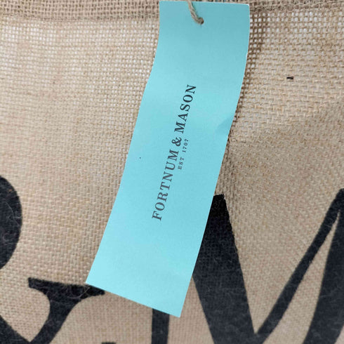 FORTNUM&MASON 生分解性ジュートバッグ エコバッグ 麻バッグ レディース