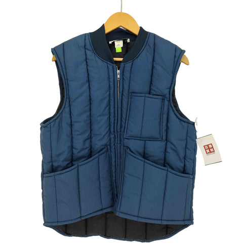 サムコフリーザーウエア Samco Freezerwear USA製 中綿 リップストップ キルティングベスト メンズ import:M
