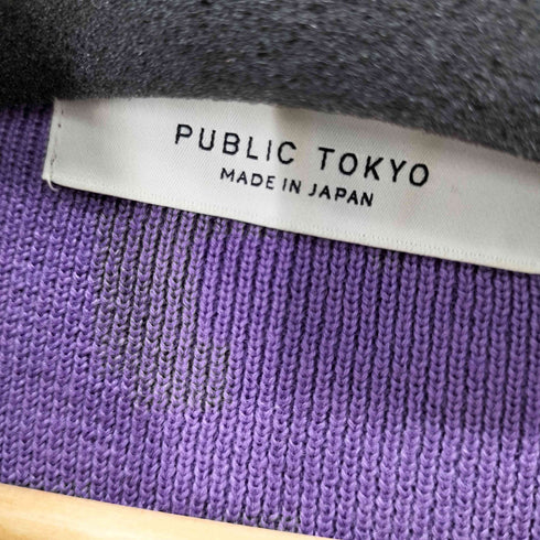 パブリックトウキョウ PUBLIC TOKYO ワンピース アシメニット レディース FREE