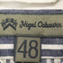 ナイジェルケーボン NIGEL CABOURN リネン100 ストライプロングシャツ メンズ JPN:48
