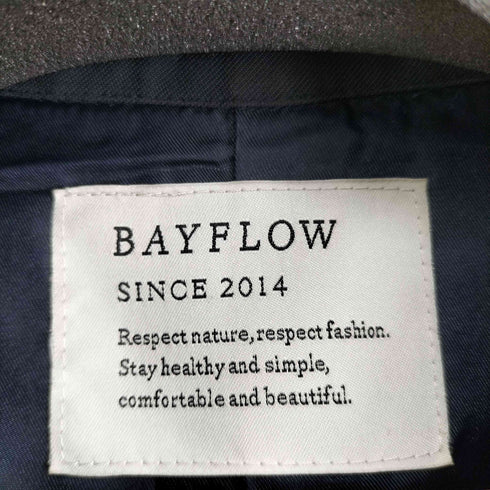 ベイフロー BAYFLOW レーヨントレンチコート レディース JPN:3