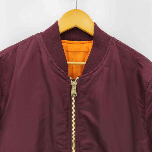 アルファインダストリーズ ALPHA INDUSTRIES SLIM FIT MA-1 ボンバージャケット メンズ JPN:XL