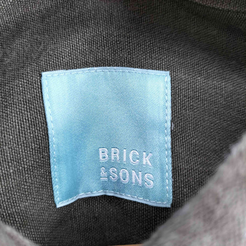 BRICK & SONS レギュラーカラーシャツ メンズ LL