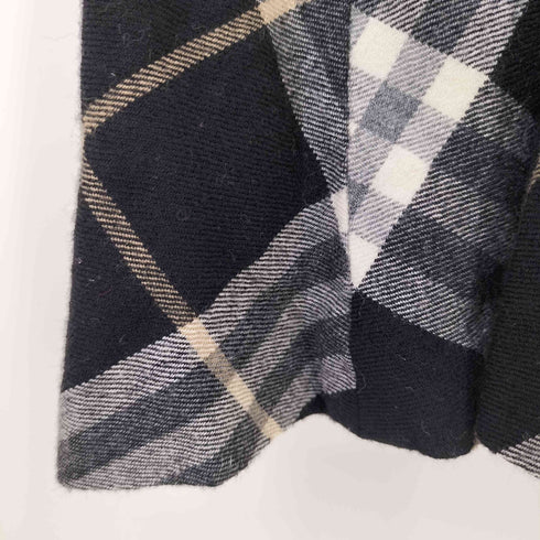 バーバリーブルーレーベル BURBERRY BLUE LABEL チェック柄チュニックワンピース レディース 36