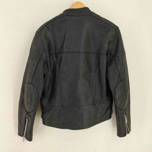 WOLF LEATHERS セミダブル ライダースジャケット ロンジャン メンズ