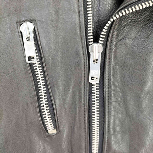 WOLF LEATHERS セミダブル ライダースジャケット ロンジャン メンズ