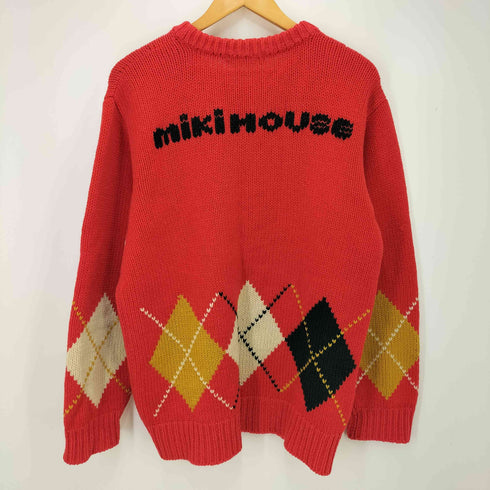 ミキハウス miki HOUSE デザインニットセーター メンズ L