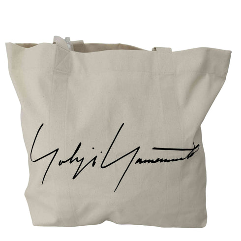 ヨウジヤマモト Yohji Yamamoto シグネチャーロゴキャンバストートバッグ メンズ ONE SIZE