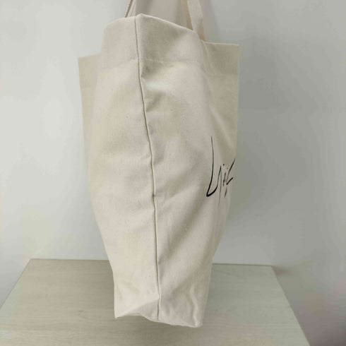 ヨウジヤマモト Yohji Yamamoto シグネチャーロゴキャンバストートバッグ メンズ ONE SIZE