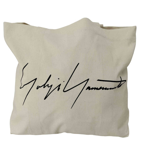 ヨウジヤマモト Yohji Yamamoto シグネチャーロゴキャンバストートバッグ メンズ ONE SIZE