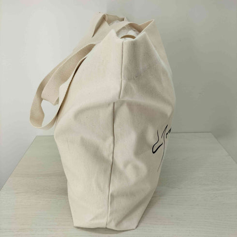 ヨウジヤマモト Yohji Yamamoto シグネチャーロゴキャンバストートバッグ メンズ ONE SIZE