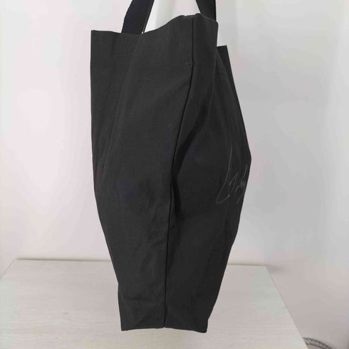 ヨウジヤマモト Yohji Yamamoto シグネチャーロゴキャンバストートバッグ メンズ ONE SIZE