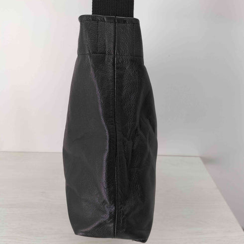 ヨウジヤマモト Yohji Yamamoto シグネチャーロゴカウレザーミニトートバッグ メンズ ONE SIZE