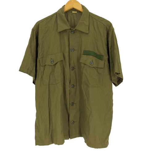 MATERIAL STANDERD フラップポケット S/S ミリタリーシャツ メンズ JPN:L