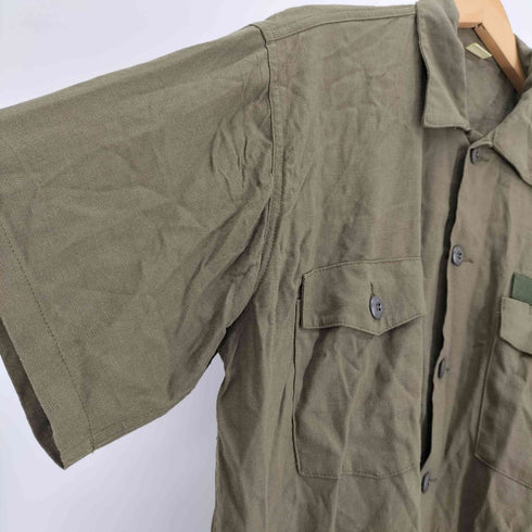 MATERIAL STANDERD フラップポケット S/S ミリタリーシャツ メンズ JPN:L